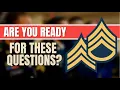 Army Promotion Board Situational Questions