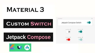 Create Custom Switch Button Jetpack in Compose Android Studio