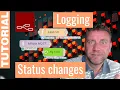 Status Logging in Node-Red keep an eye on your system