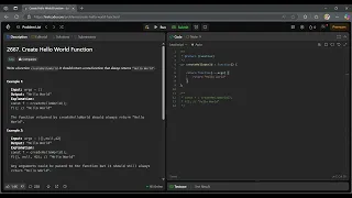 LeetCode 2667 Create Hello World Function JavaScript Solution Easy Problem Explained