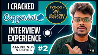 Capgemini Interview Experience Python Developer AWS Interview Question Answers Software Engineer