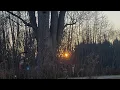 December 21 2021 Winter Solstice Sunrise 11am Sunset on Indiana Homestead Brighter Days Ahead