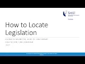 How to Locate Singapore Legislation