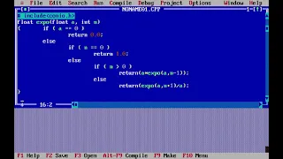 C Program to find X Power Y Using Recursive Function