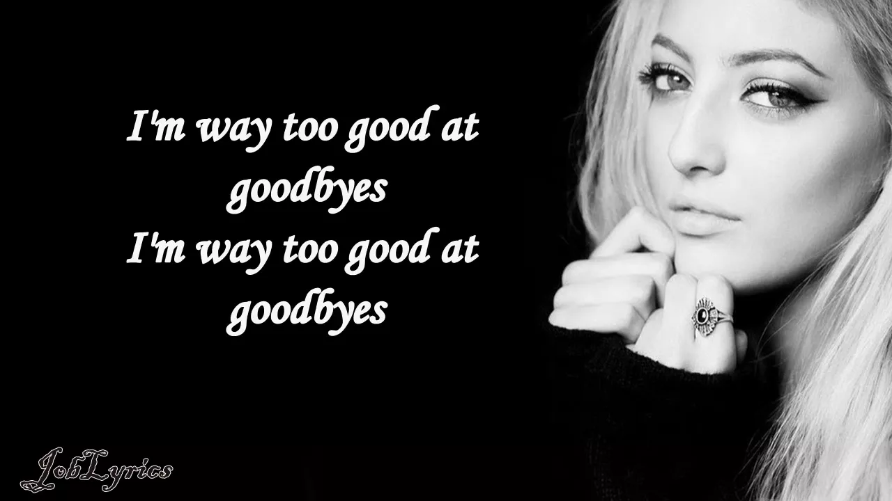 Sam Smith - Too Good At Goodbyes / Lyrics (Sofia Karlberg Cover)