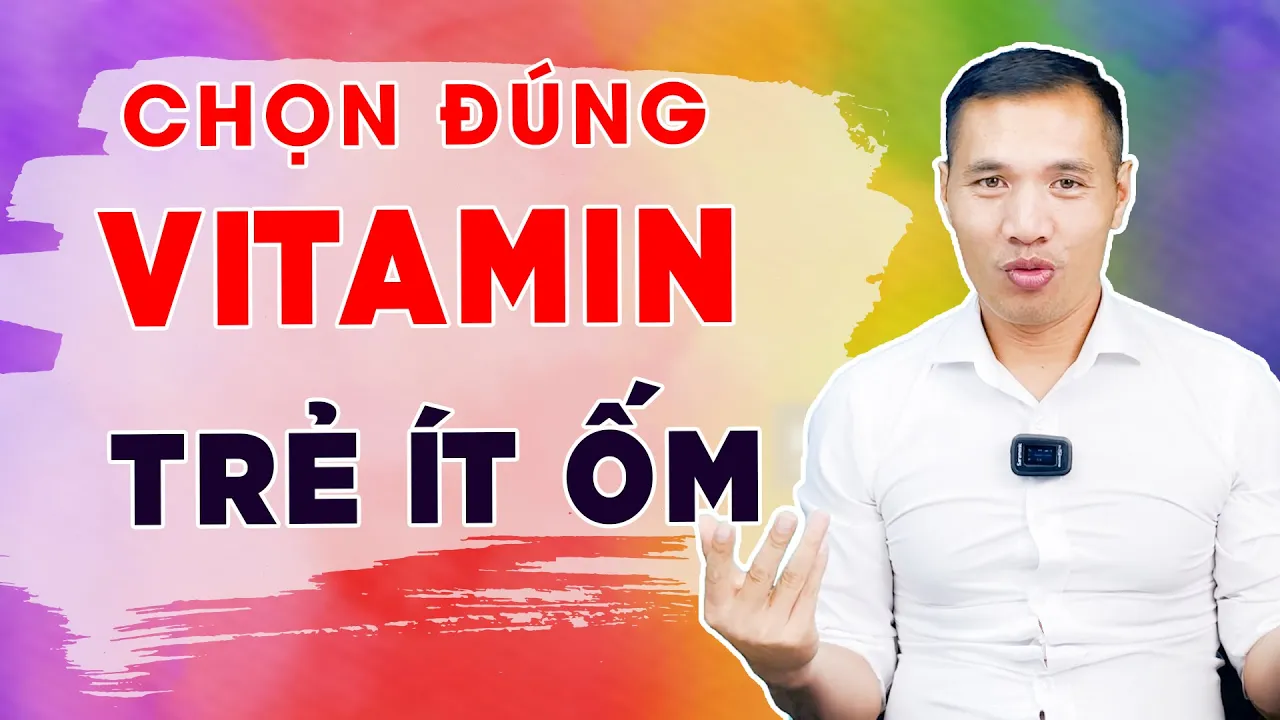 Outline Video Bật mí cách bổ sung VITAMIN tổng hợp cho bé ĐÚNG CHUẨN - TĂNG ĐỀ KHÁNG, bé ÍT ỐM VẶT