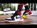 Air Jordan 1 BLACK TOE Reimagined 2024 REVIEW On Feet