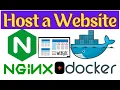 Host a Website using Nginx on Docker in just 10 minutes