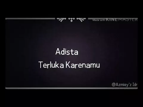 Download MP3 Adista -Terluka Karenamu (Lyrics cover)