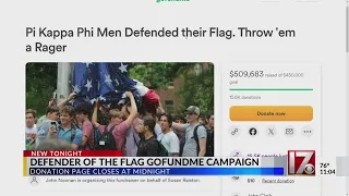 GoFundMe raises over 500K for UNC students who protected U S flag