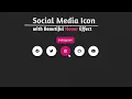 Social Media Buttons Hover Using Only HTML CSS Hover Effect With CSS Only by simplecodingg