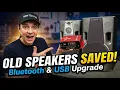 Lagu Gooi oude luidsprekers niet weg! | Maak er een modern Bluetooth/USB-systeem van 🔊