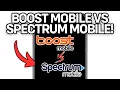NEW BOOST MOBILE VS SPECTRUM MOBILE BEST CARRIER 2025