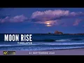 4K Full Moon Rise Timelapse Day to Night Timelapse Gold Coast Australia