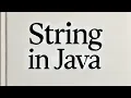 String in Java Immutability of Strings
