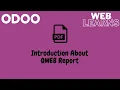 Introduction about Qweb report QWeb Report Tutorial