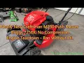 Nearly New Craftsman Push Mower Ran Without Oil Engine Teardown