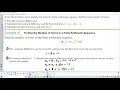 Math 10 9 2 Example 6 Finding the Number of Terms in a Finite Arithmetic Sequence