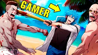 Todos MORREM No APOCALIPSE Mas Ele FINGE Que É UM JOGO E SOBREVIVE 10X Mais RÁPIDO 1~3 - Manhwa