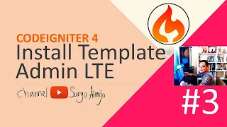 3 Tutorial codeigniter 4 menggabungkan template adminLTE dengan codeigniter 4