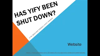 Has YIFY Been Shut Down Yify Proxy Yts Movies Proxy