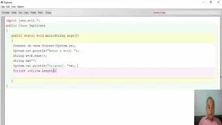Remove duplicate characters in a word