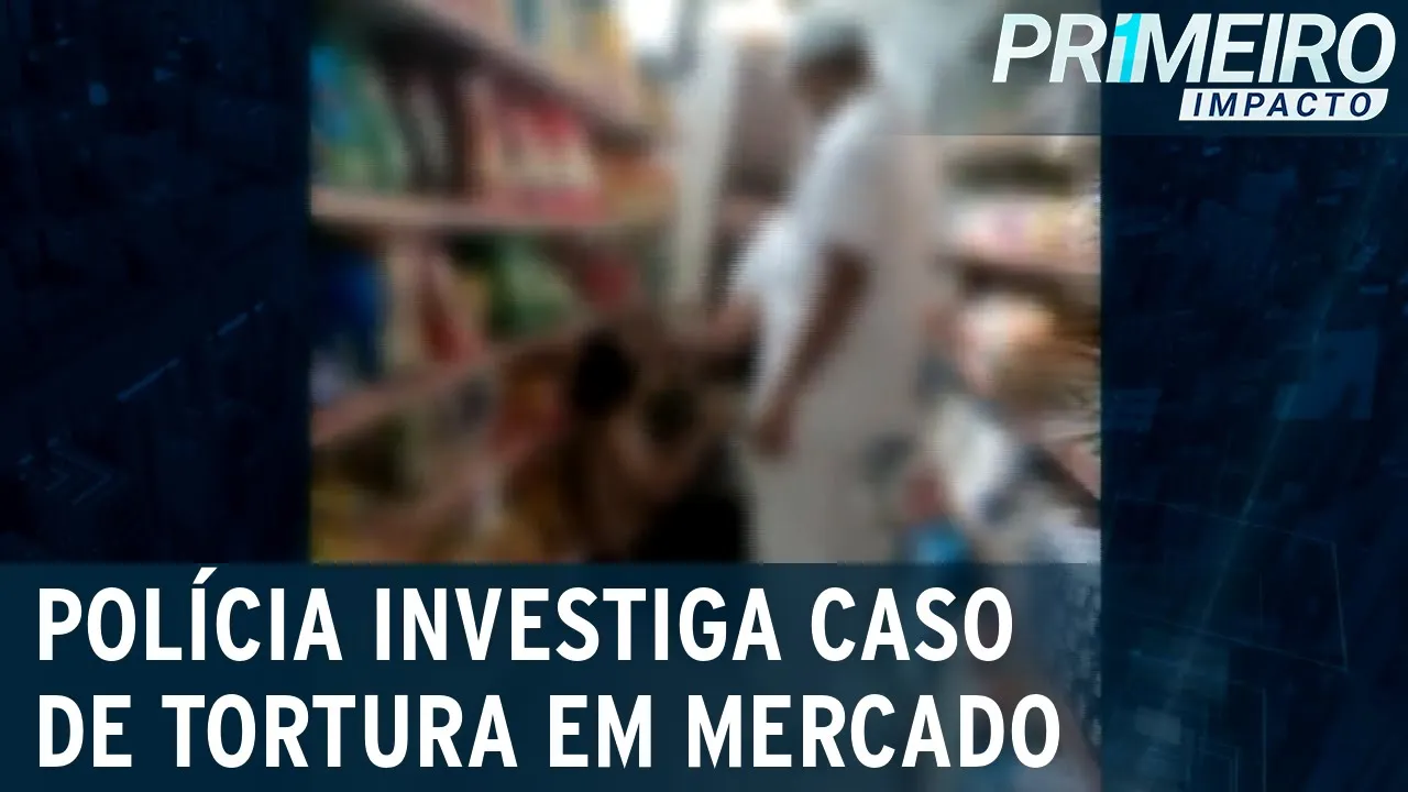 Caso de tortura em mercado é investigado em Caxias (RS) | Primeiro Impacto (23/03/23)