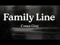 Download Lagu Conan Gray - Family Line (Lyrics)