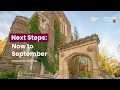 Spring Webinar Series 2026 - Next Steps Now to September