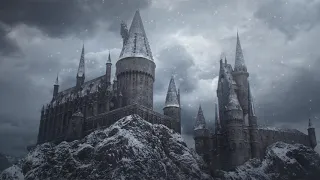 The Wizarding World Of Harry Potter Winter At Hogwarts Ambience Music 