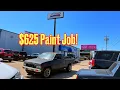 The Copart 1989 Nissan Hardbody Z24 gets 625 Maaco Paint Job