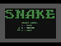 Snake Game for the Commodore 64