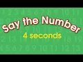 Say The Number Number Naming Fluency Number Automaticity 4 Seconds Number Identification