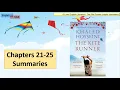 114 The Kite Runner Chapters 21 - 25 summaries A-level