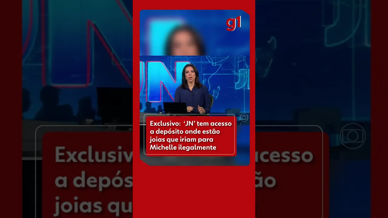 Exclusivo: #JornalNacional tem acesso a depósito onde estão #joias que iriam para Michelle | g1