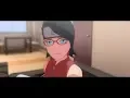 Sarada asked her parents about their first kiss
