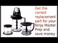 Ninja Master Prep Replacement Parts