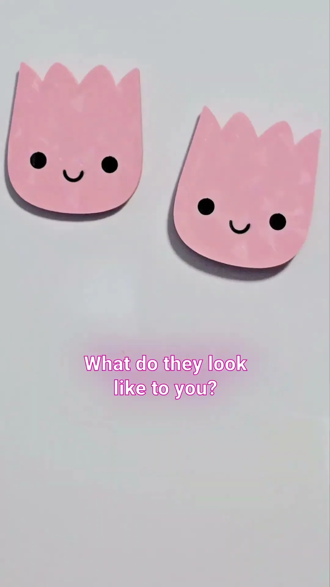 March Magnets - Day 19 #marchmagnets | Kawaii tulip flower head