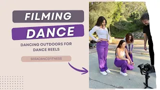 الرقص أمام الجمهور للتسجيل  لقطات من وراء الكواليس  فيديو مدونة      سيرا دانس فيتنس دندنها