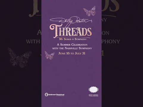 Threads: My Songs in Symphony joins Nashville Symphony June 16–July 31 🎻✨