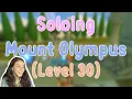 Soloing Mount Olympus at Level 30 in Wizard101