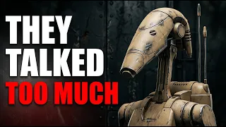 Why the B1 s Really Talked So Much in the Clone Wars