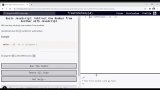 10 - Learn Basic JavaScript
