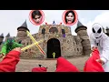 8 Spider-Man Team Found TREASURE in Vampires CASTLE ( Mystery Action POV )