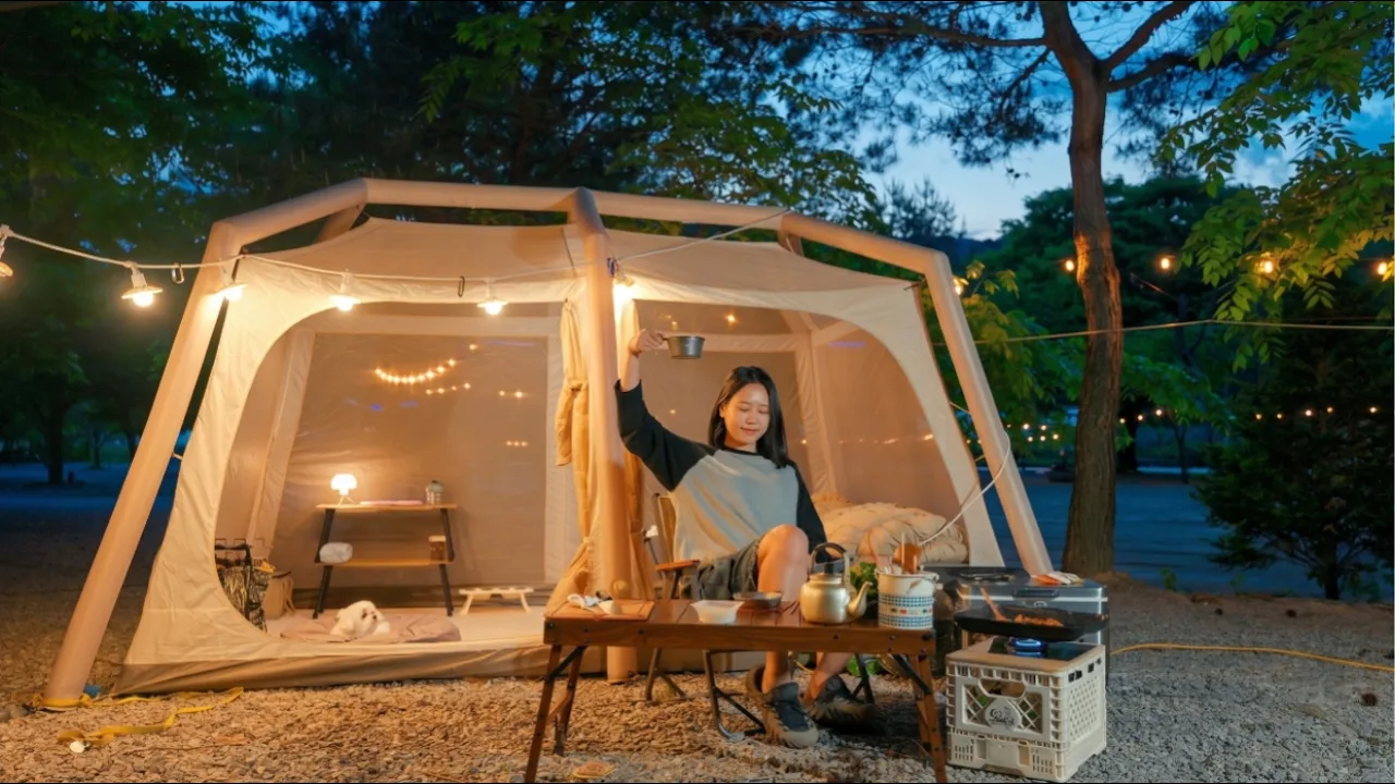 올 여름 최고의 계곡에서 보내는 시원~한 하룻밤! | 지금 미리 예약 하세요! | 돼지두루치기와 잣막걸리 | 가평 청정캠핑장 썸네일