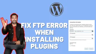 How To Fix FTP Error When Installing Plugins [WordPress]
