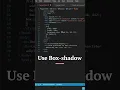 How to use Box-shadow in css Box-Shadow