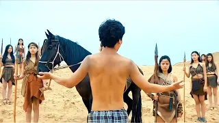 بيصحى يلاقي نفسه على جزيرة كلها بنات وعمرهم ما شافوا راجل قبل كده Beauty Tribe 