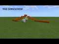 Minecraft Roller Coaster Elements tutorial The Corkscrew