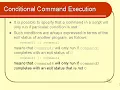 Conditional Command Execution - Shell Scripting